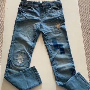 Girls Tommy Hilfiger Patched jeans